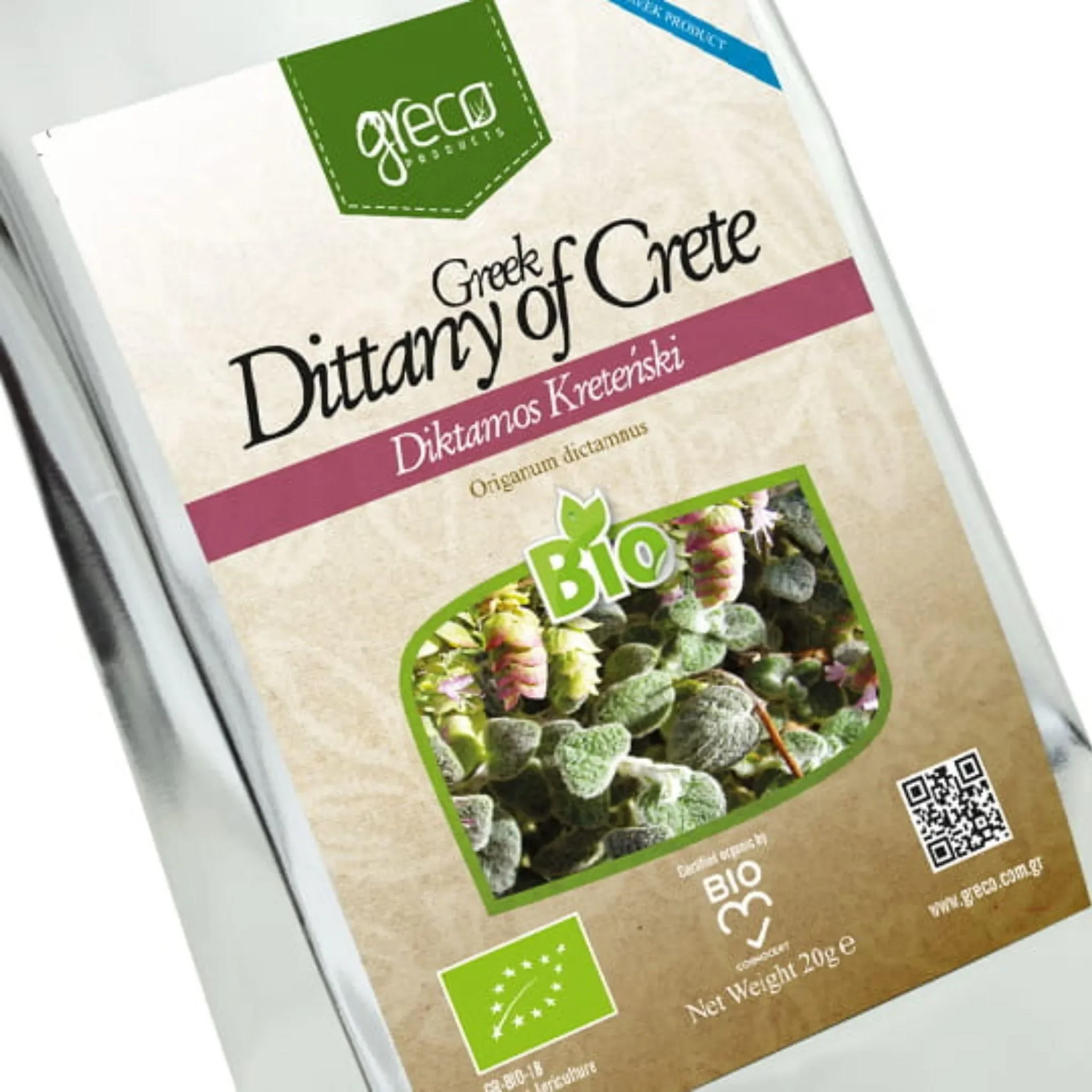 Greco Diktamokraut – Getrocknete Blätter & Blüten aus Kreta, 20g